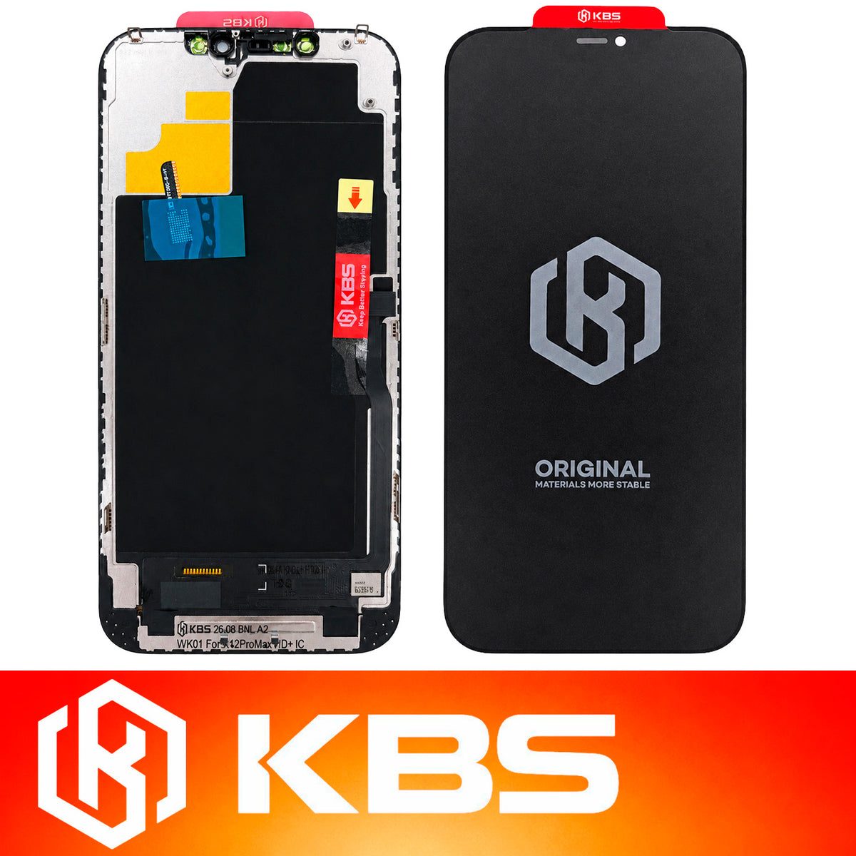Pantalla Para iPhone 12 Pro Max KBS Hd+ Hdr10 Dolby Vision IC 60 Hz