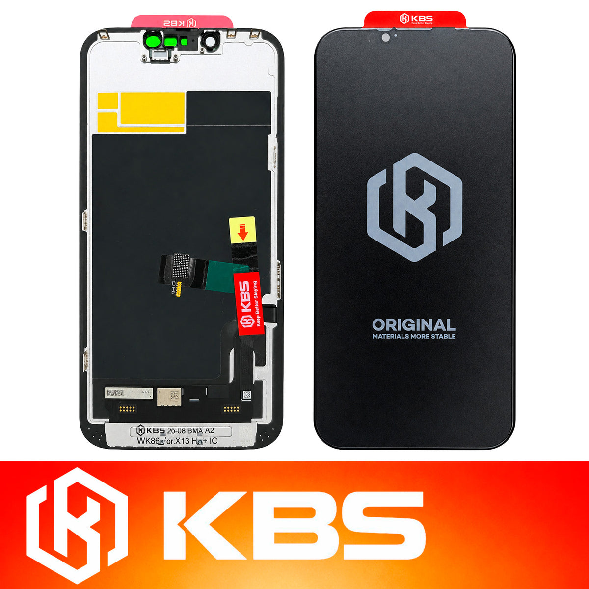 Pantalla Para iPhone 13 KBS Hd+ Hdr10+ IC Dolby Vision 90 Hz