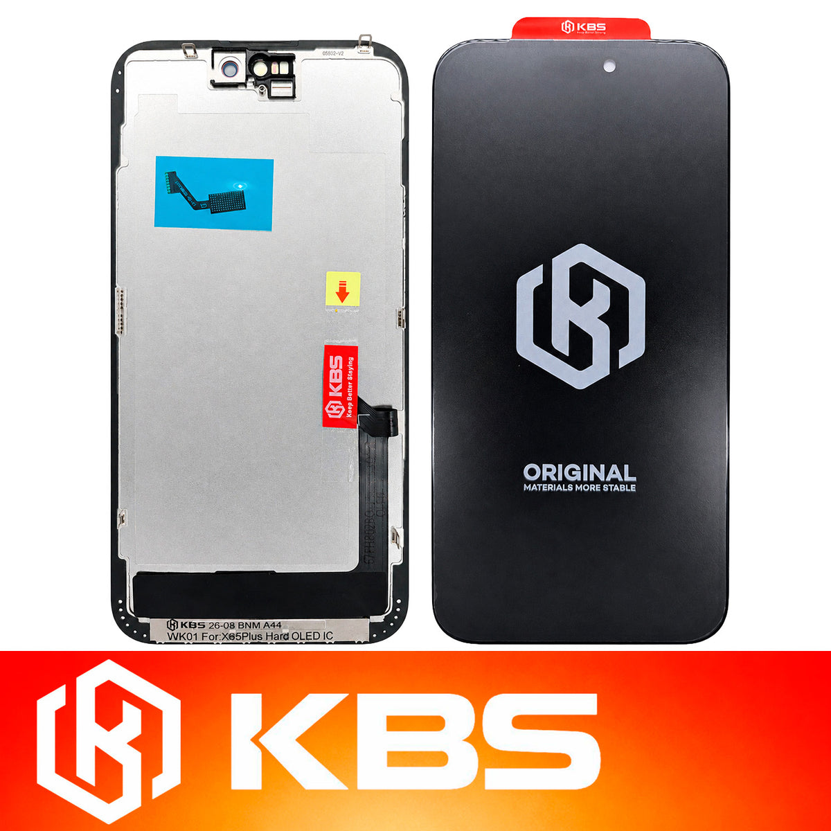 Pantalla Para iPhone 15 Plus KBS Hard Oled Dimming IC 120 Hz
