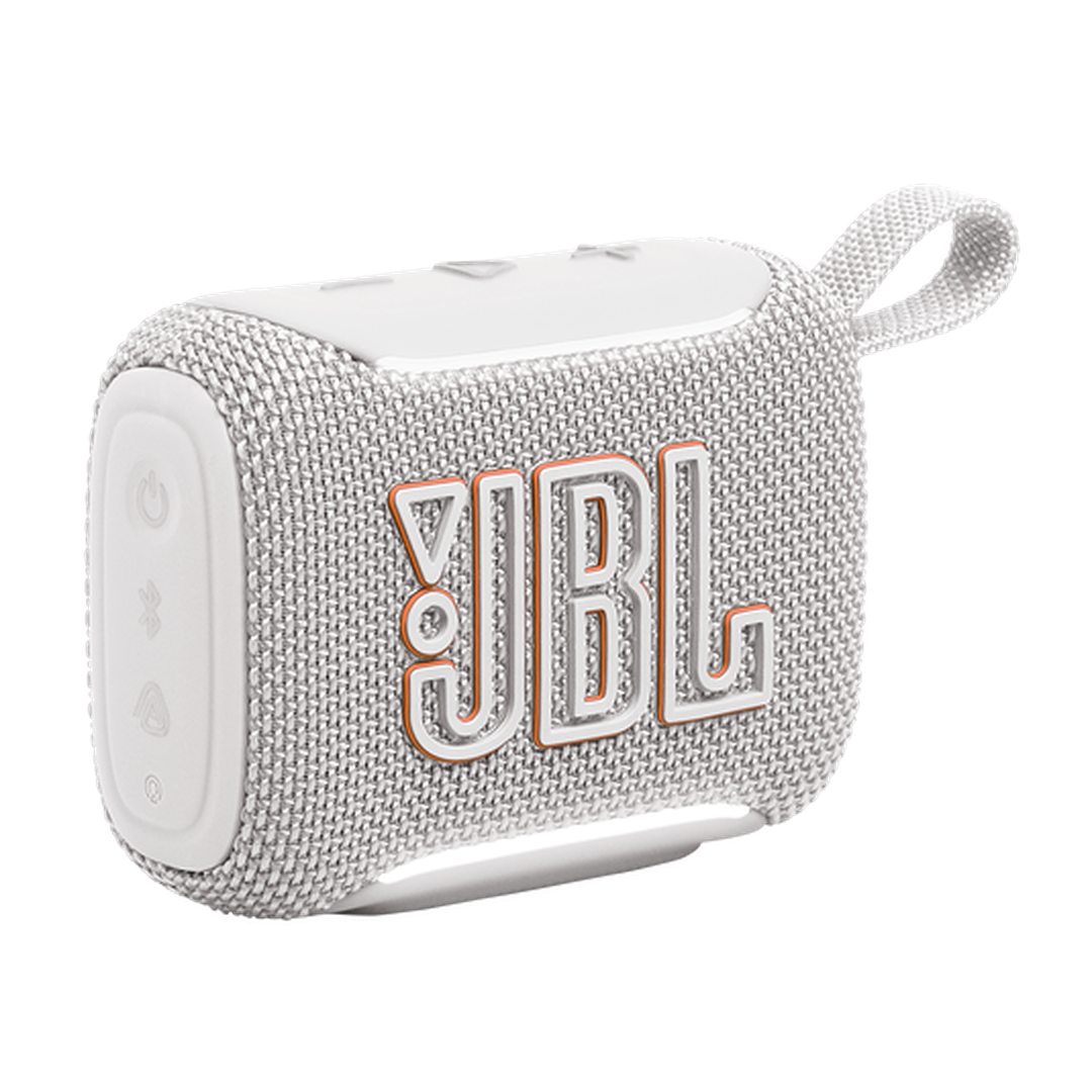 Parlante Jbl Go 5 Bluetooth Blanco 4.8w Ip68 Auracast
