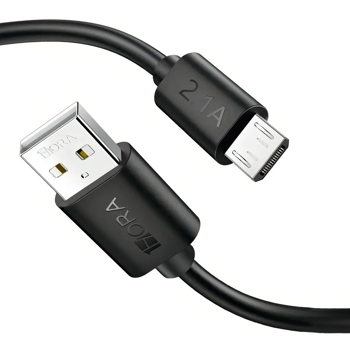 Cable 1Hora CAB236 USB-A a Micro USB 1m 2.1A 18W QC 3.0