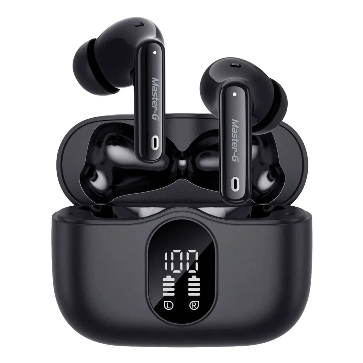 Audífonos In Ear Master-G MGBUDS32B Bluetooth 5.3 TWS ANC Game Mode Smart Life