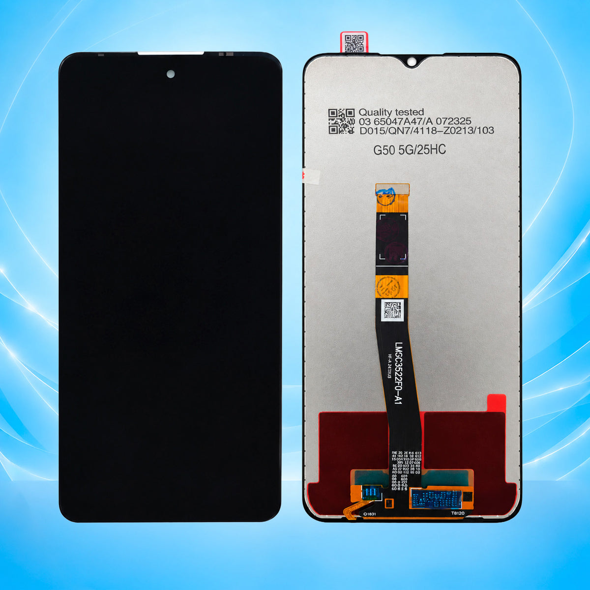 Pantalla compatible con Motorola Moto G50 Incell 5G Negro