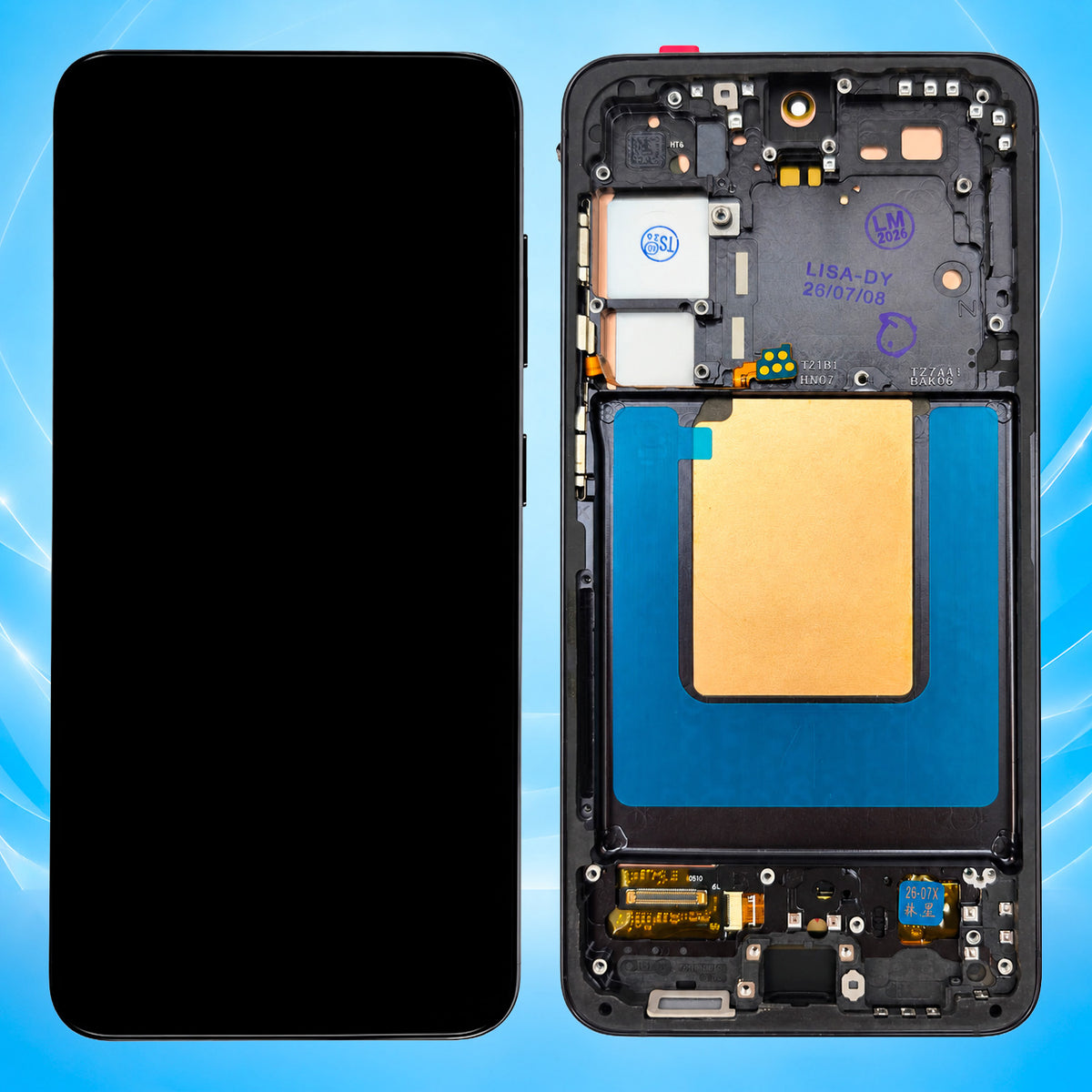 Pantalla Para Samsung Galaxy S24 Oled Premium Con Marco