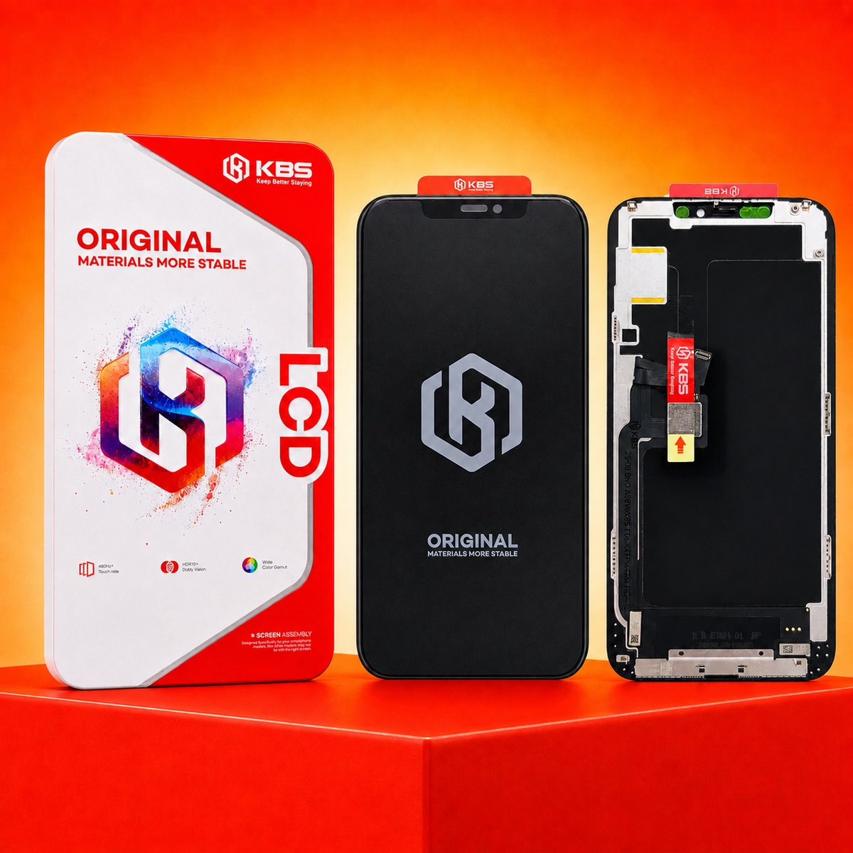 Pantalla Para iPhone 11 Pro Max KBS Hd+ Hdr10 Dolby Vision IC 60 Hz