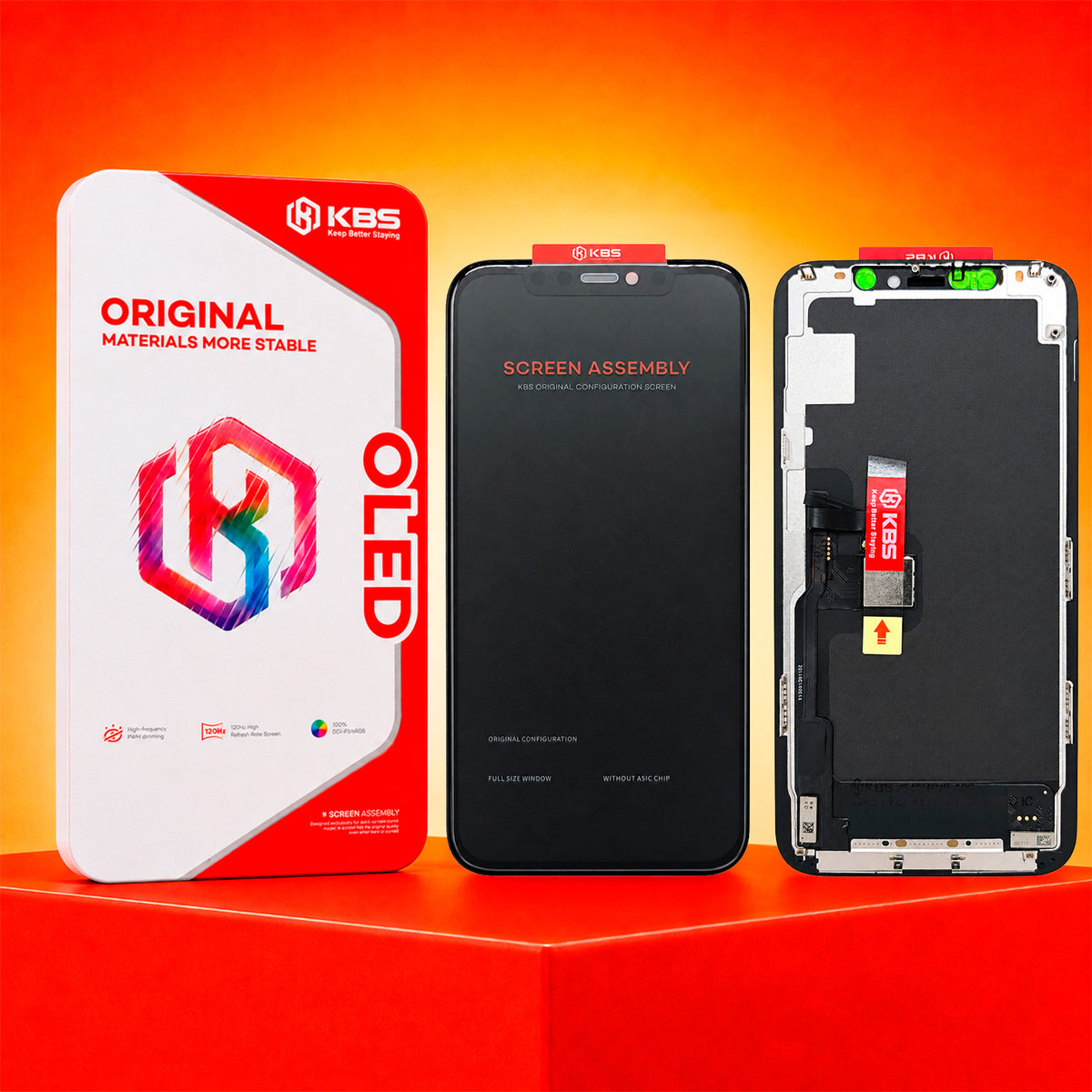 Pantalla Para iPhone 11 Pro KBS Hard Oled Flicker-Free IC 60 Hz
