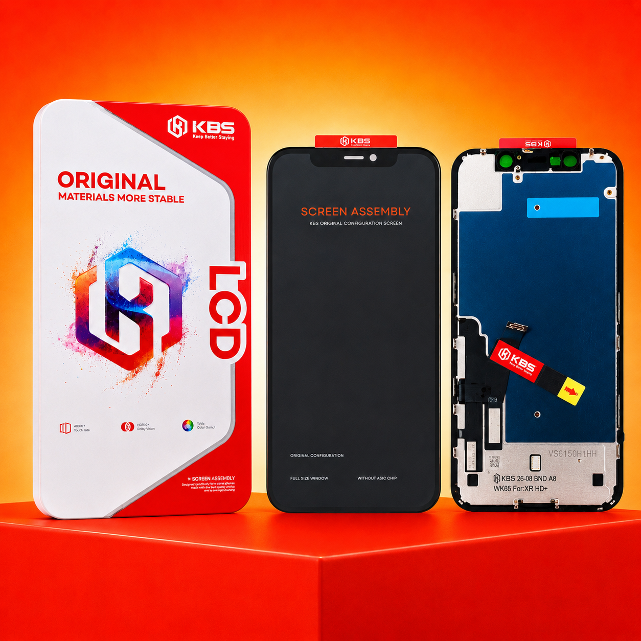 Pantalla Para iPhone XR KBS Hd+ Hdr10+ Dolby Vision 60 Hz