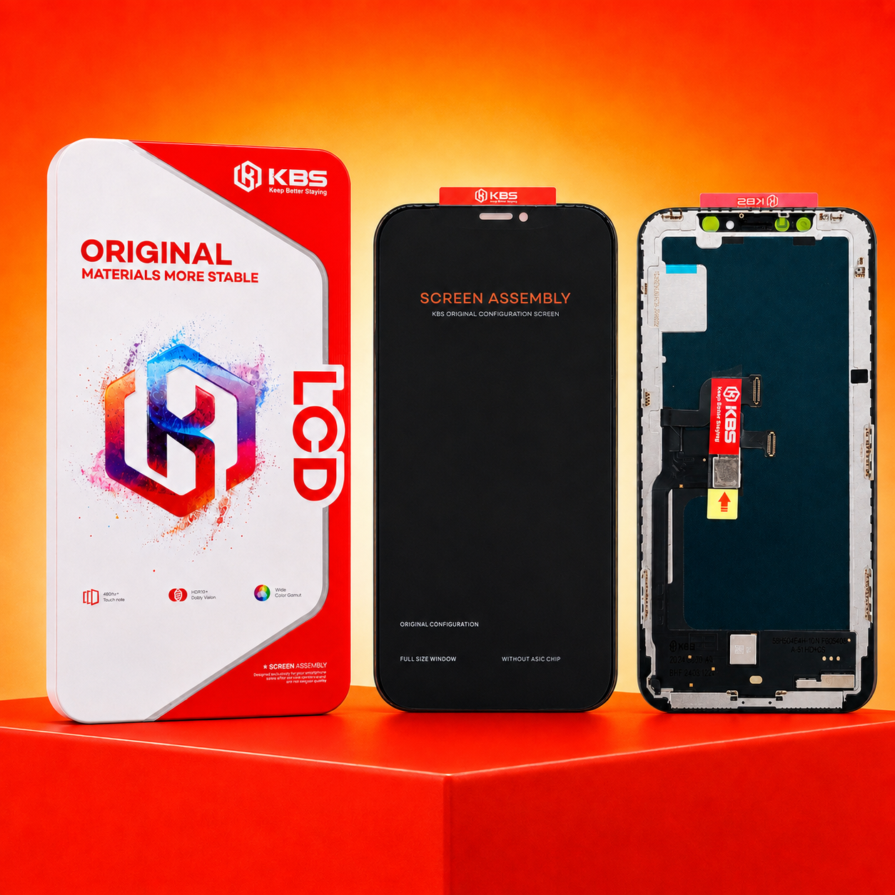 Pantalla Para iPhone XS KBS Hd+ Hdr10+ Dolby Vision 60 Hz