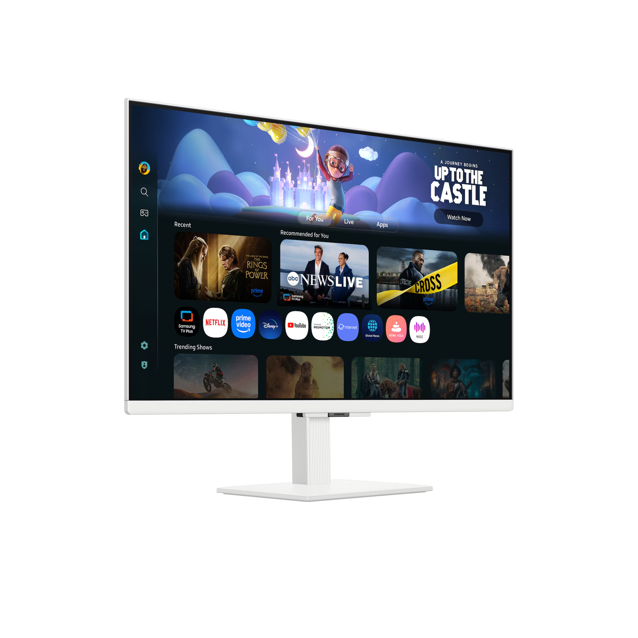 Monitor Smart Samsung 27 Pulgadas M5 M50f Fhd Ips 60hz