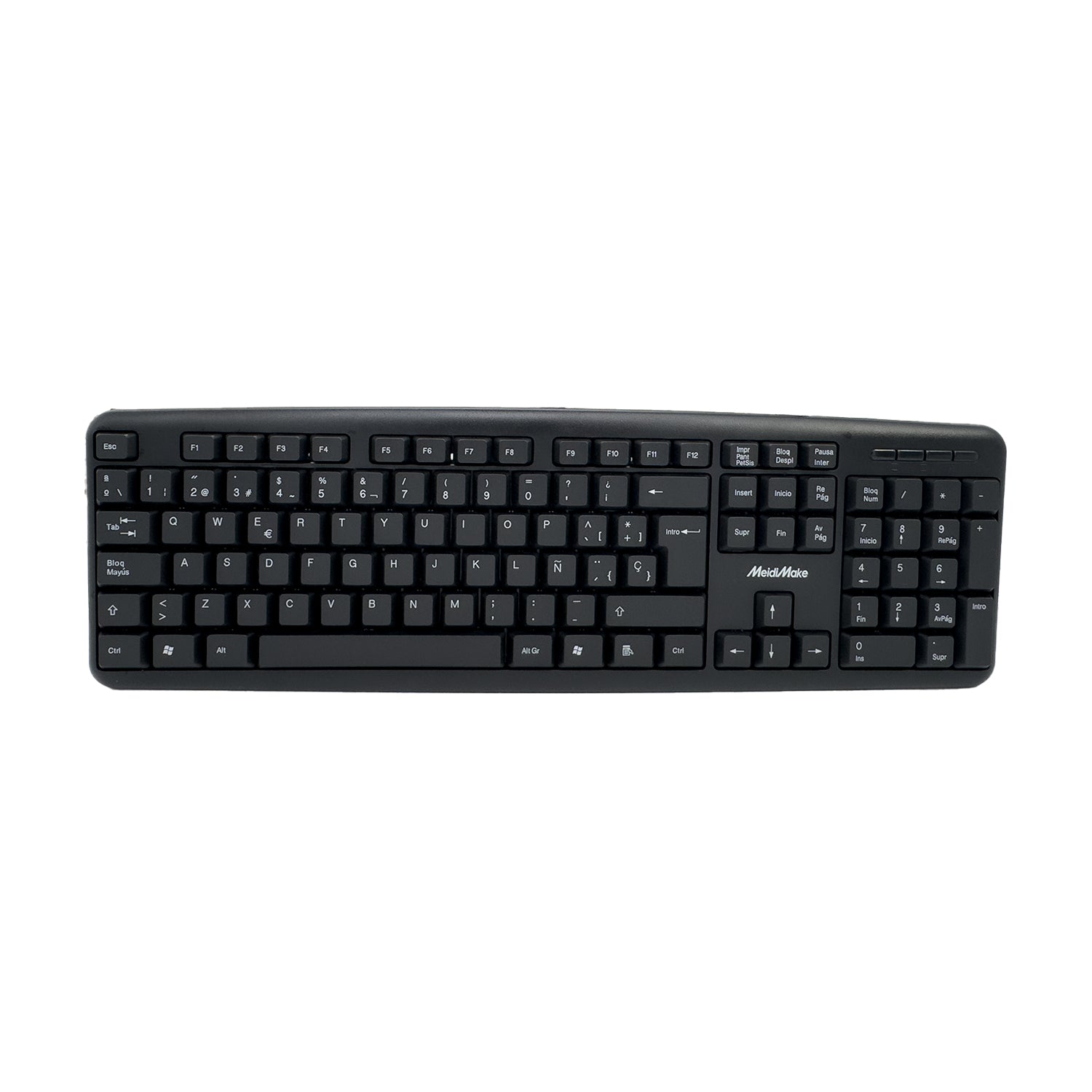 Teclado MeidiMake MK-530 Cable USB Resistente a Salpicaduras
