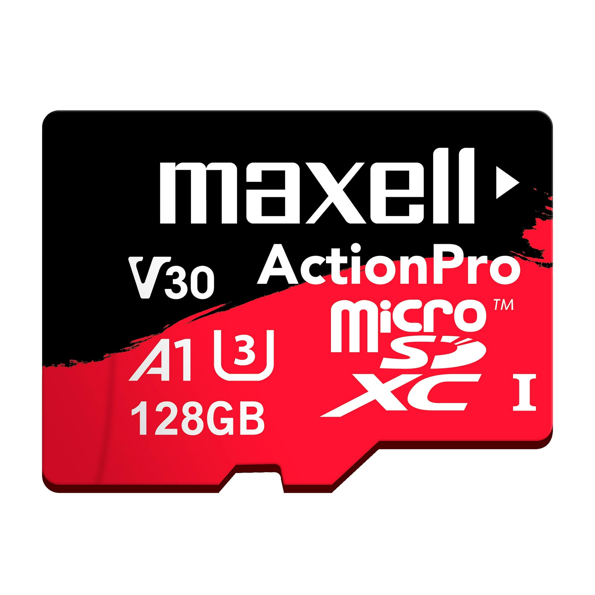 Tarjeta de Memoria MicroSD 128GB Maxell SDXC Clase 10 + Adaptador UHS3 4K 100MB/s Multiples Usos
