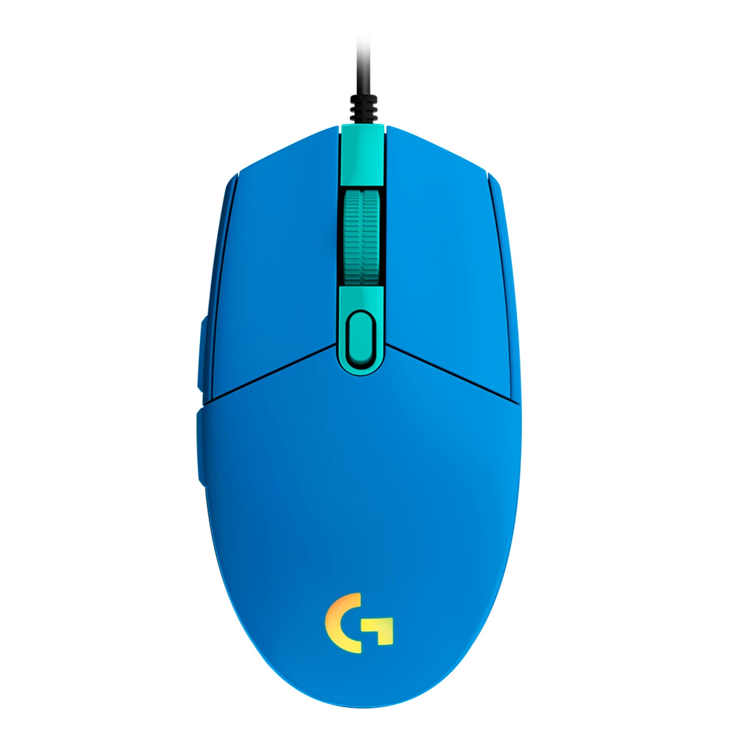 Mouse Gamer USB Logitech G203 Lightsync 16.8M Cable 2.1m Sensor Hero Ajustable 200-8000dpi 6 Botones