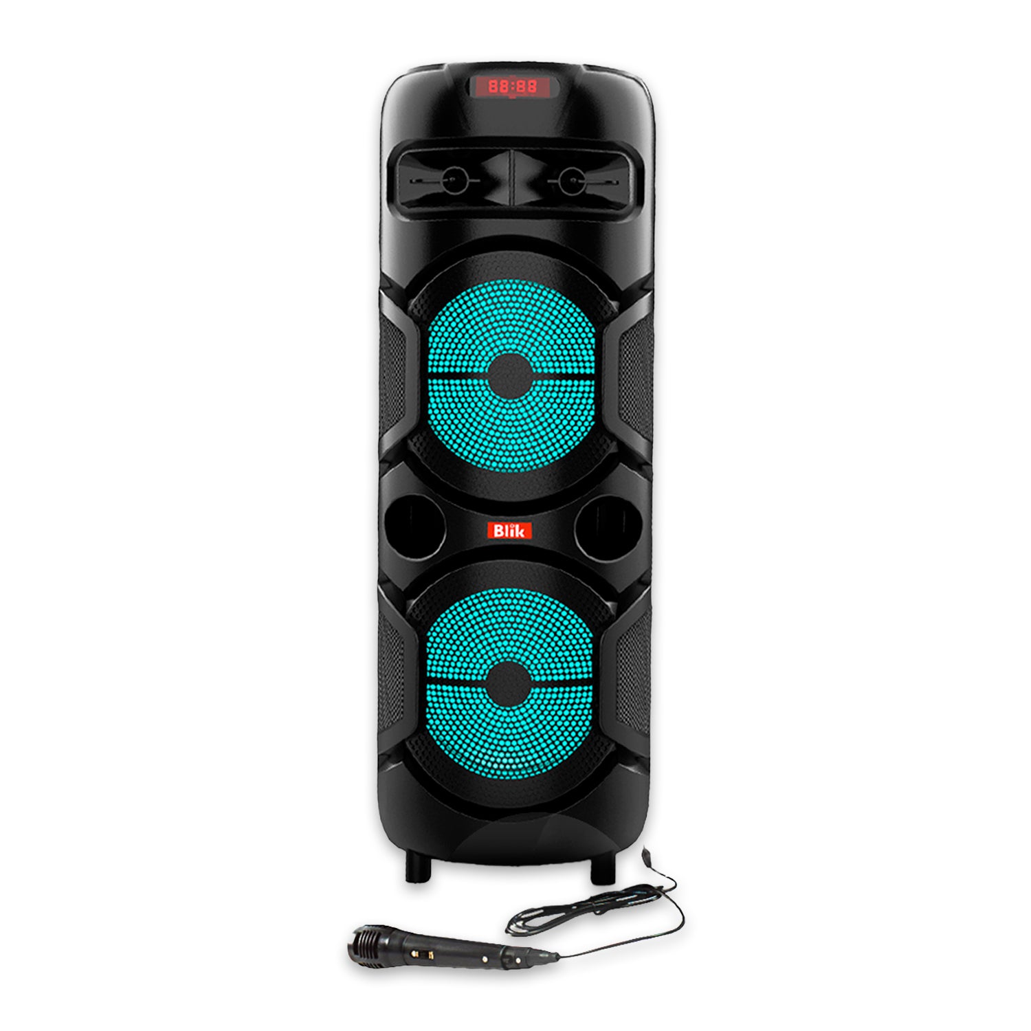 Parlante Karaoke Bluetooth 5.3 Blik WaveMax2 4000W IPX6 TWS
