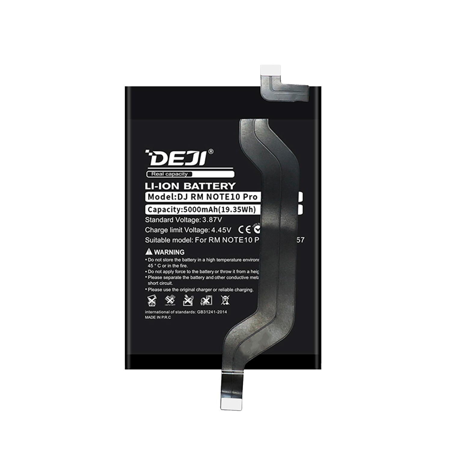 Bateria para Redmi Note 10 Pro 5G DEJI IC Original Capacidad 5000mAh Maxima Duracion