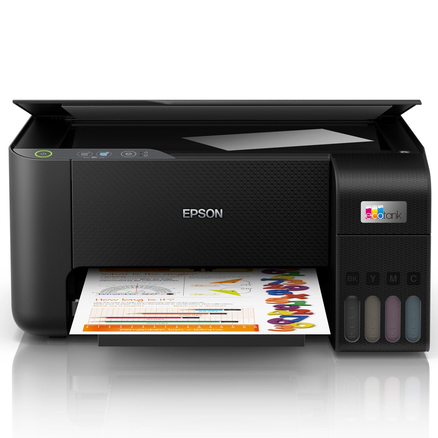 Impresora Multifuncional Epson EcoTank L3210 Inyeccion de Tinta Imprime Copia Escanea 5760x1440dpi