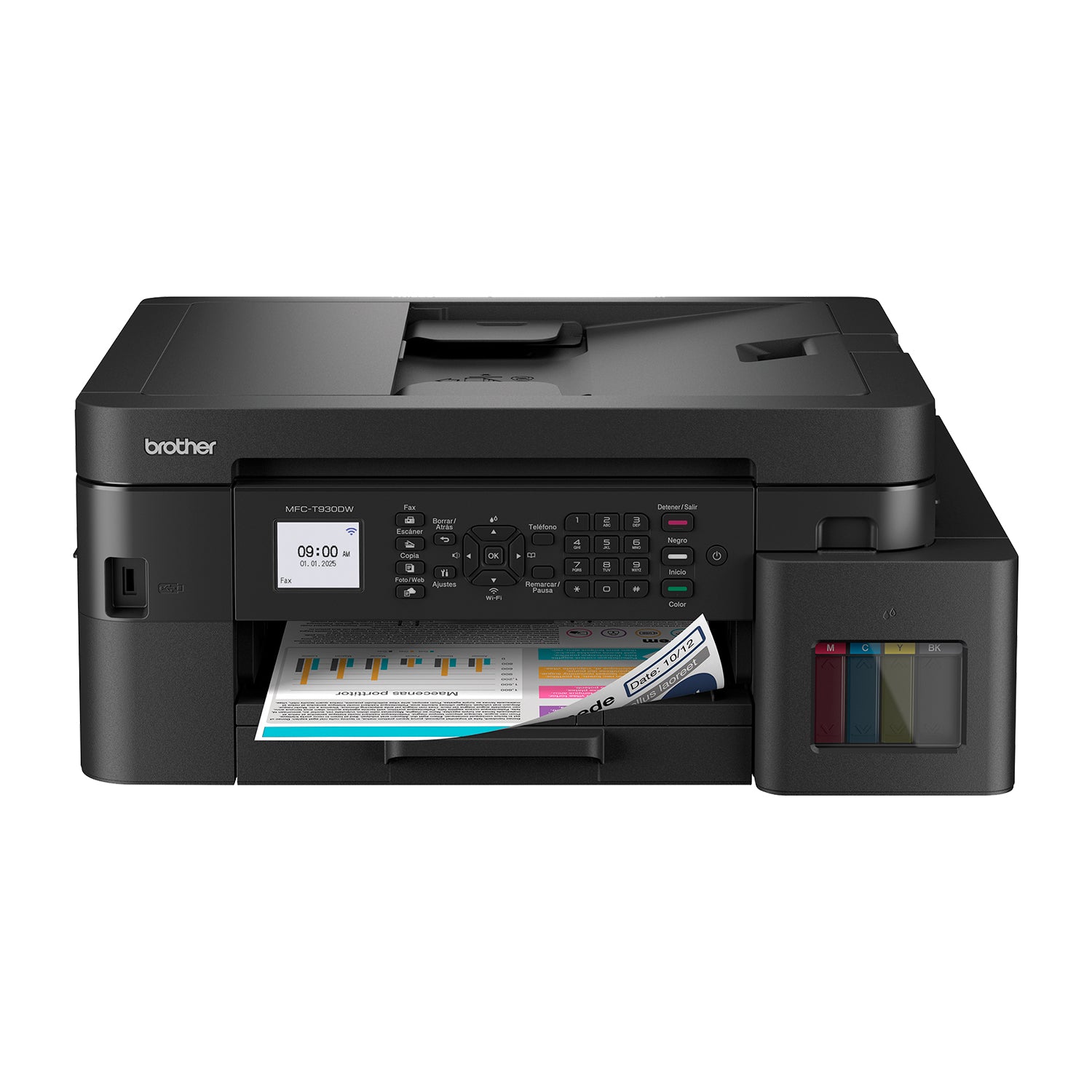 Impresora Multifunconal Inalambrica Brother MFCT930DW Duplex