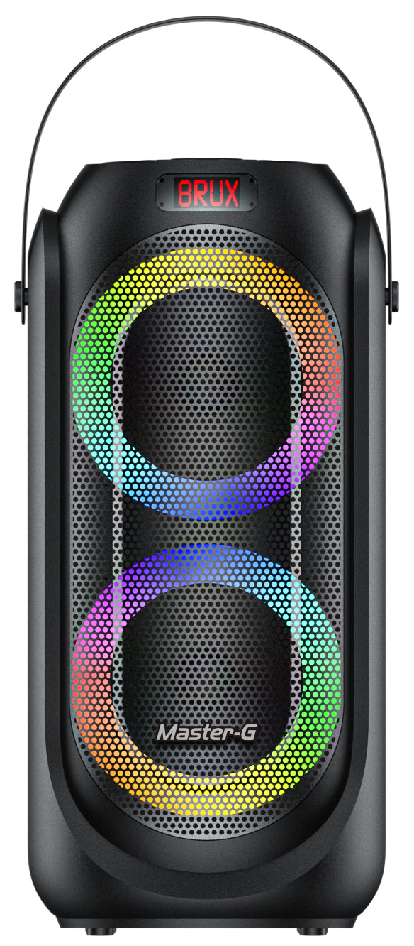 Parlante MasterG Karaoke Evo Bluetooth 6.5in 30W Funcion TWS
