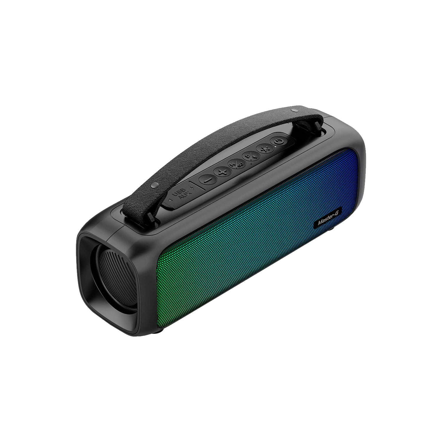 Parlante MasterG GBOOM Bluetooth 2in x2 TWS LED RGB Open Box