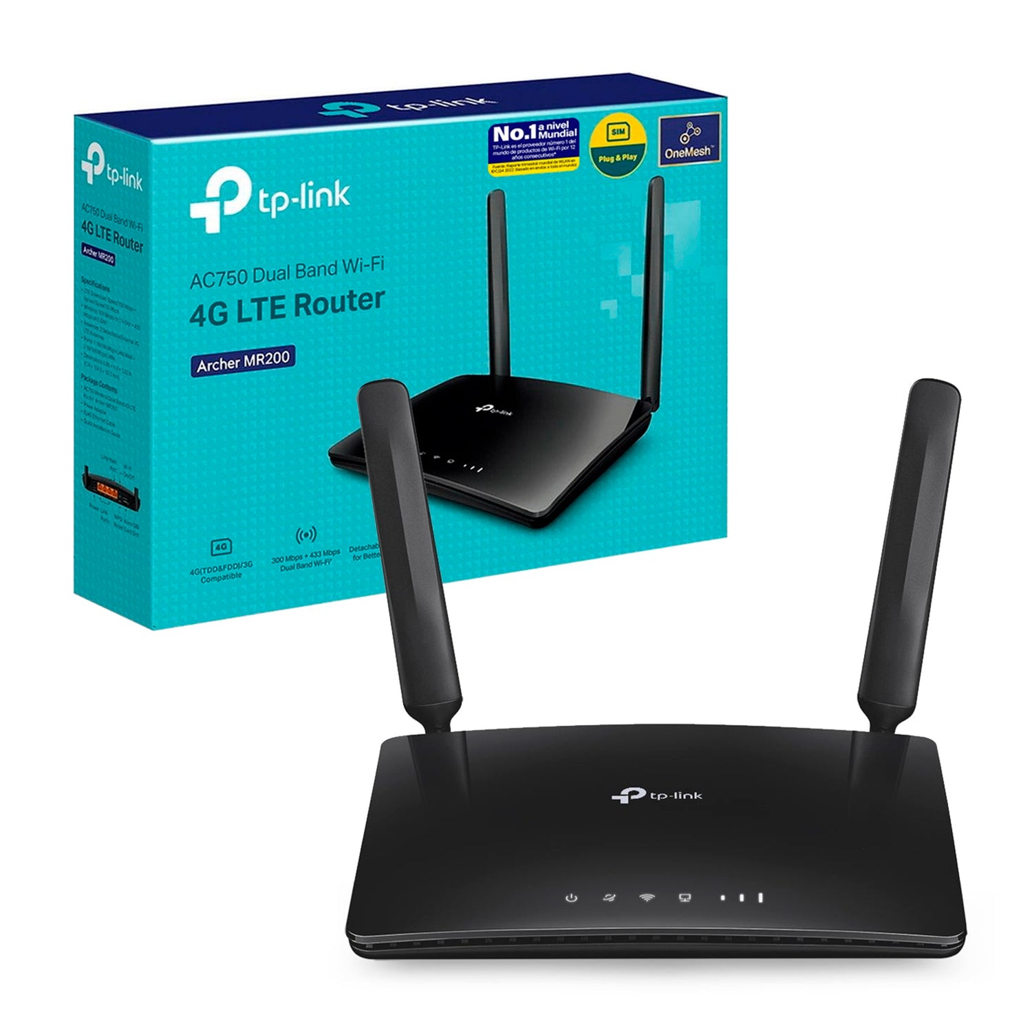 Router Inalambrico TP-Link AC750 Dual-Band 4G Wifi Open Box