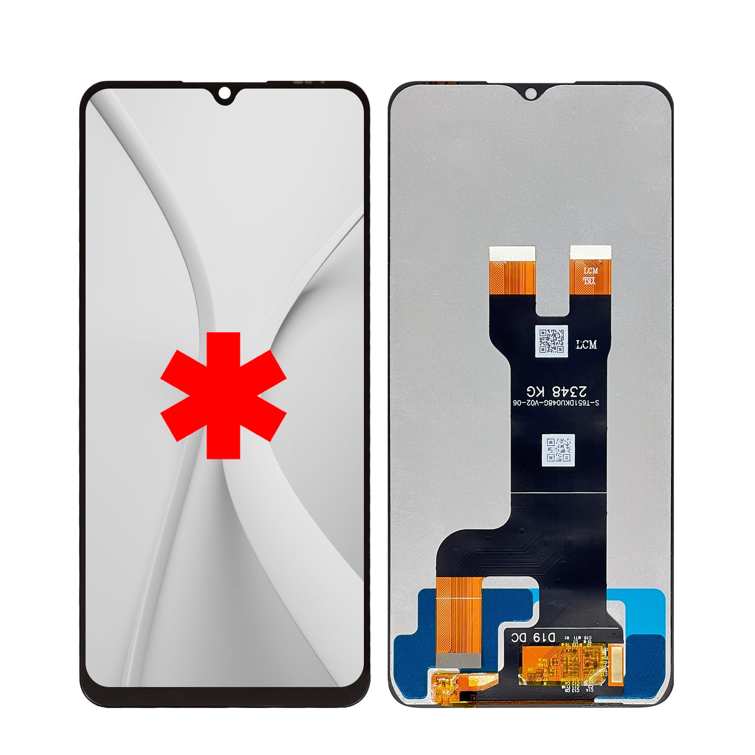 Pantalla Compatible con ZTE Blade A73 5G Calidad Original