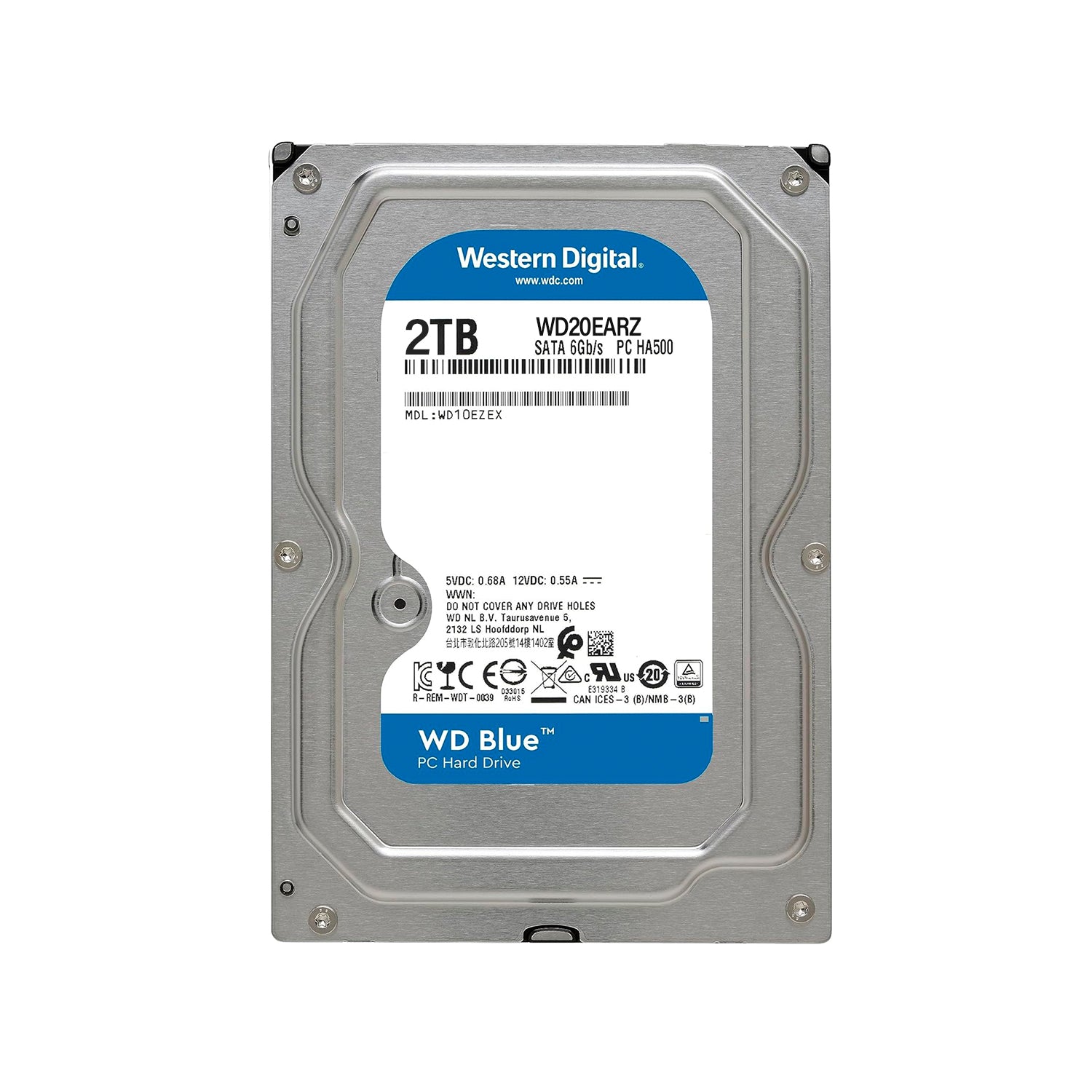 Disco Duro Interno Western Digital Blue 2TB 3.5