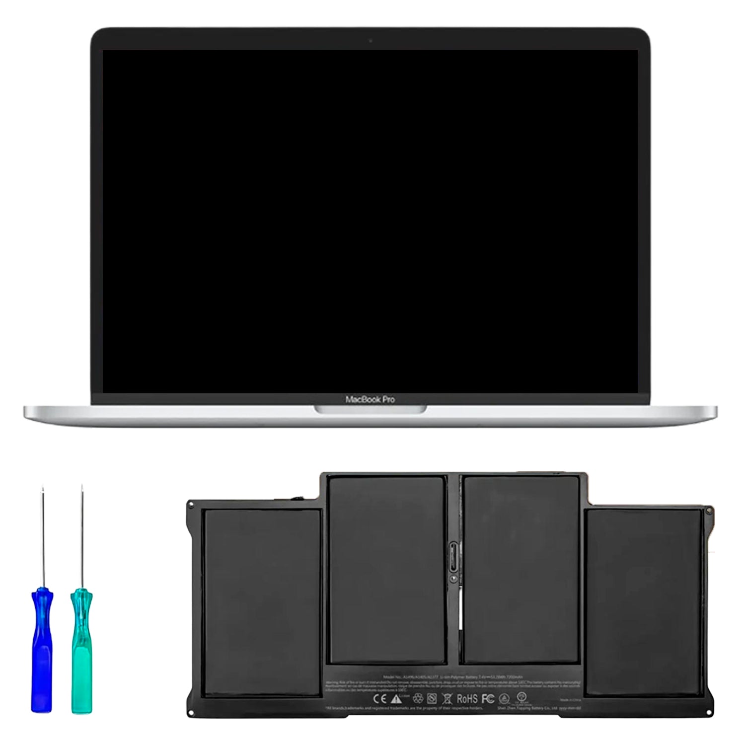 Bateria Yiiko Compatible con MacBook Air 13 2012 2017 55 Wh