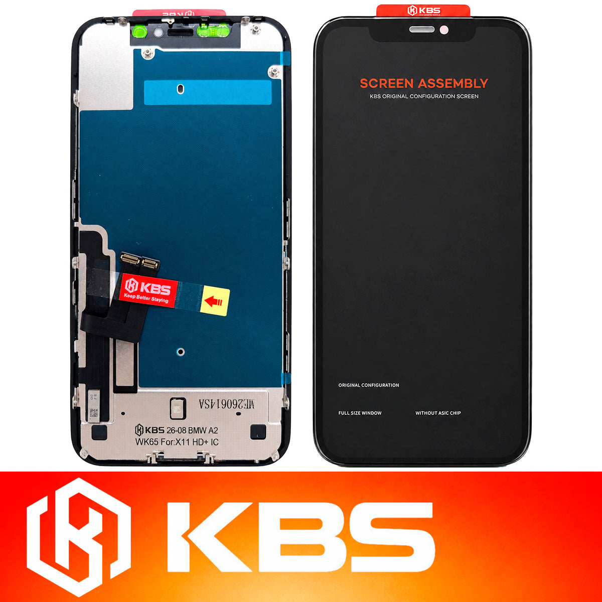 Pantalla Para iPhone 11 KBS Hd+ Hdr10+ IC Dolby Vision 60 Hz