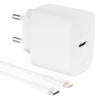 Cargador Rapido 1Hora GAR154-EU USB-C 20W Cable Lightning 1m