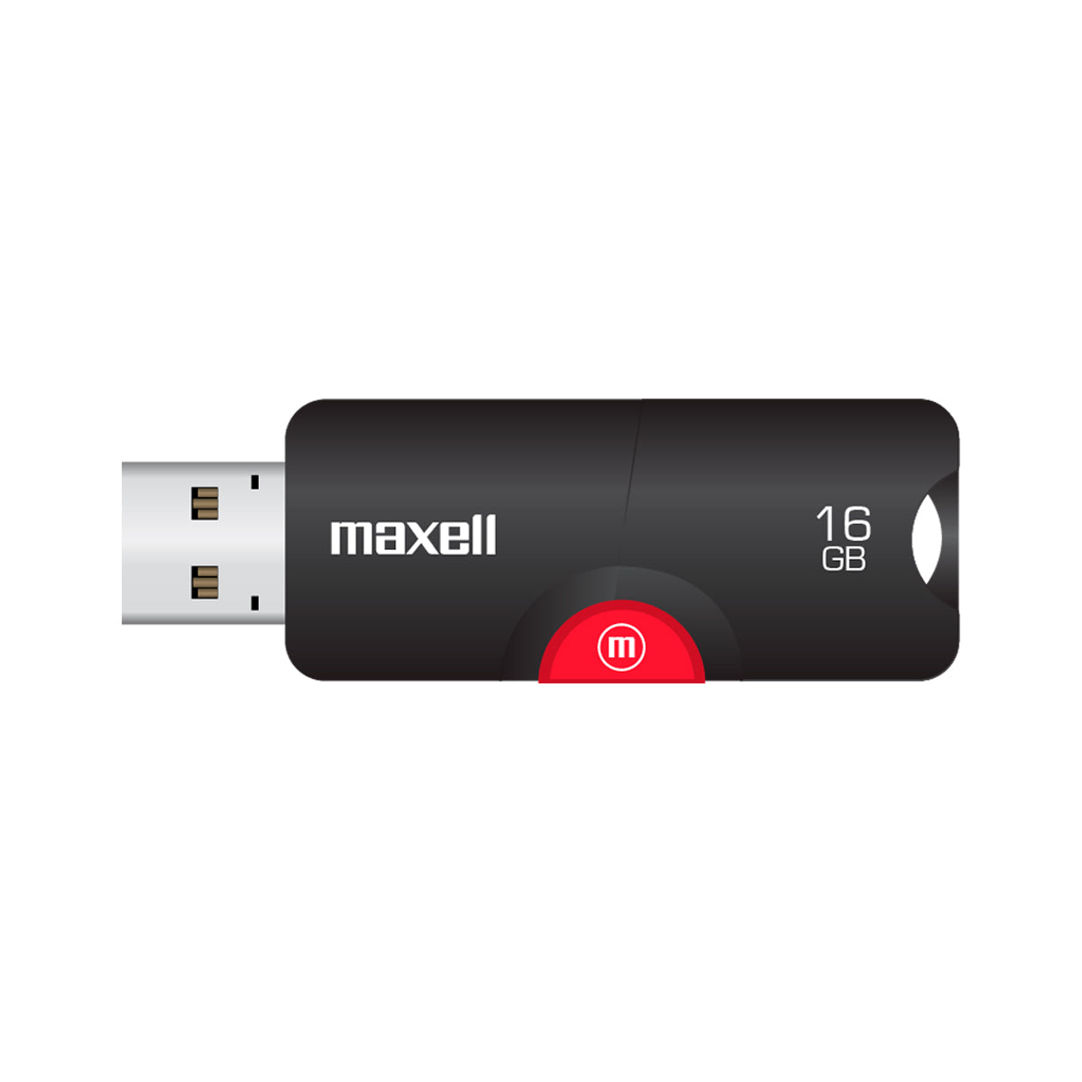 Pendrive USB 3.0 16GB Maxell Flix Diseño Retractil Compatible MAC y Windows Rapida Transferencia
