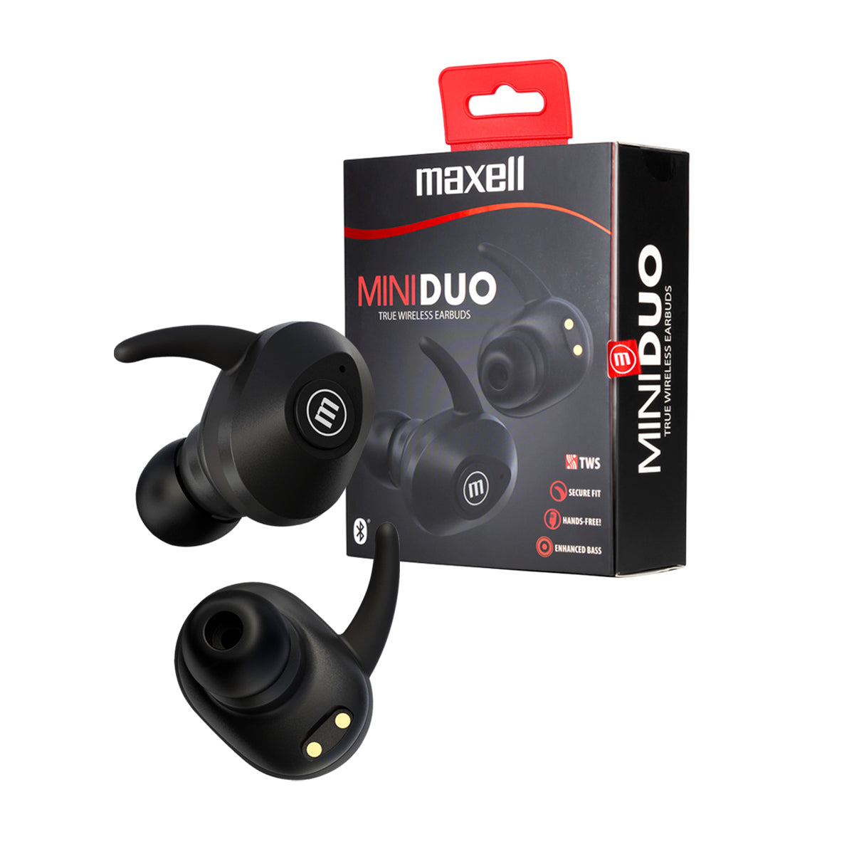 Audifonos Inalambricos Mini Duo Maxell Manos Libres Led USB