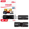 Pendrive USB 3.0 256GB Maxell Flix Diseño Retractil Compatible MAC y Windows Rapida Transferencia