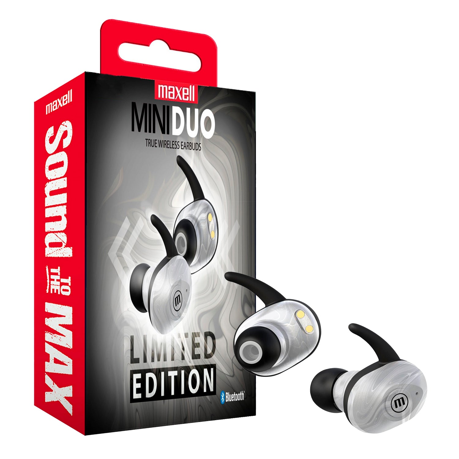Audifonos Inalambricos Mini Duo Maxell USB Manos Libres Led