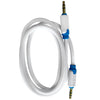 Cable de Audio Auxiliar plug 3.5 a plug 3.5 1 M Anti Knotted