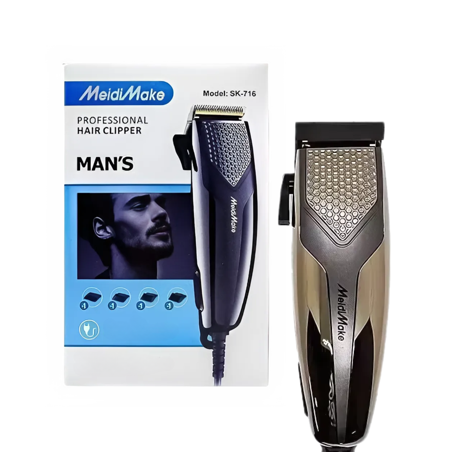 Cortadora de Pelo y Barba Meidi Make SK-716 Profesional