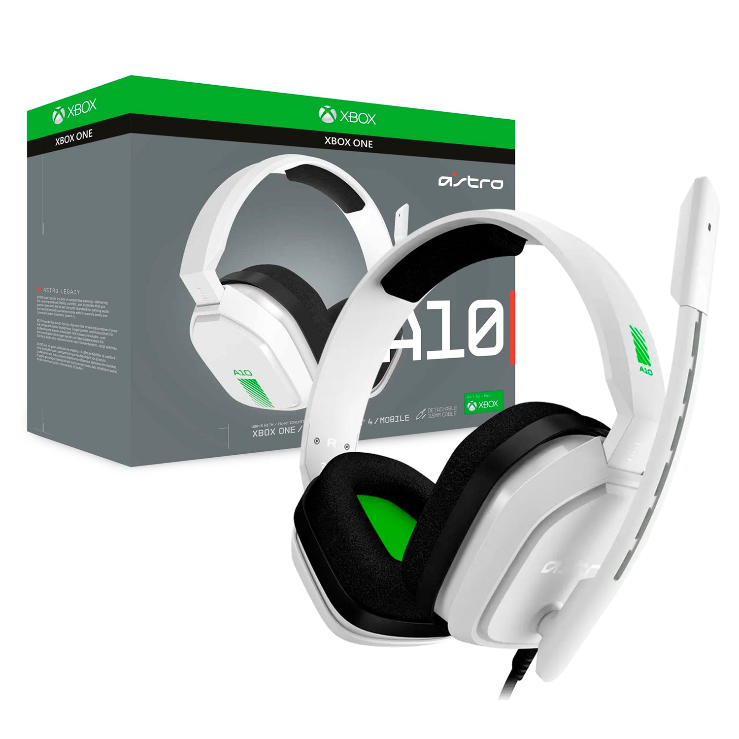 Audifono Gamer Astro A10 Gen2 Black Ps4/ps5 Xbox Y Pc