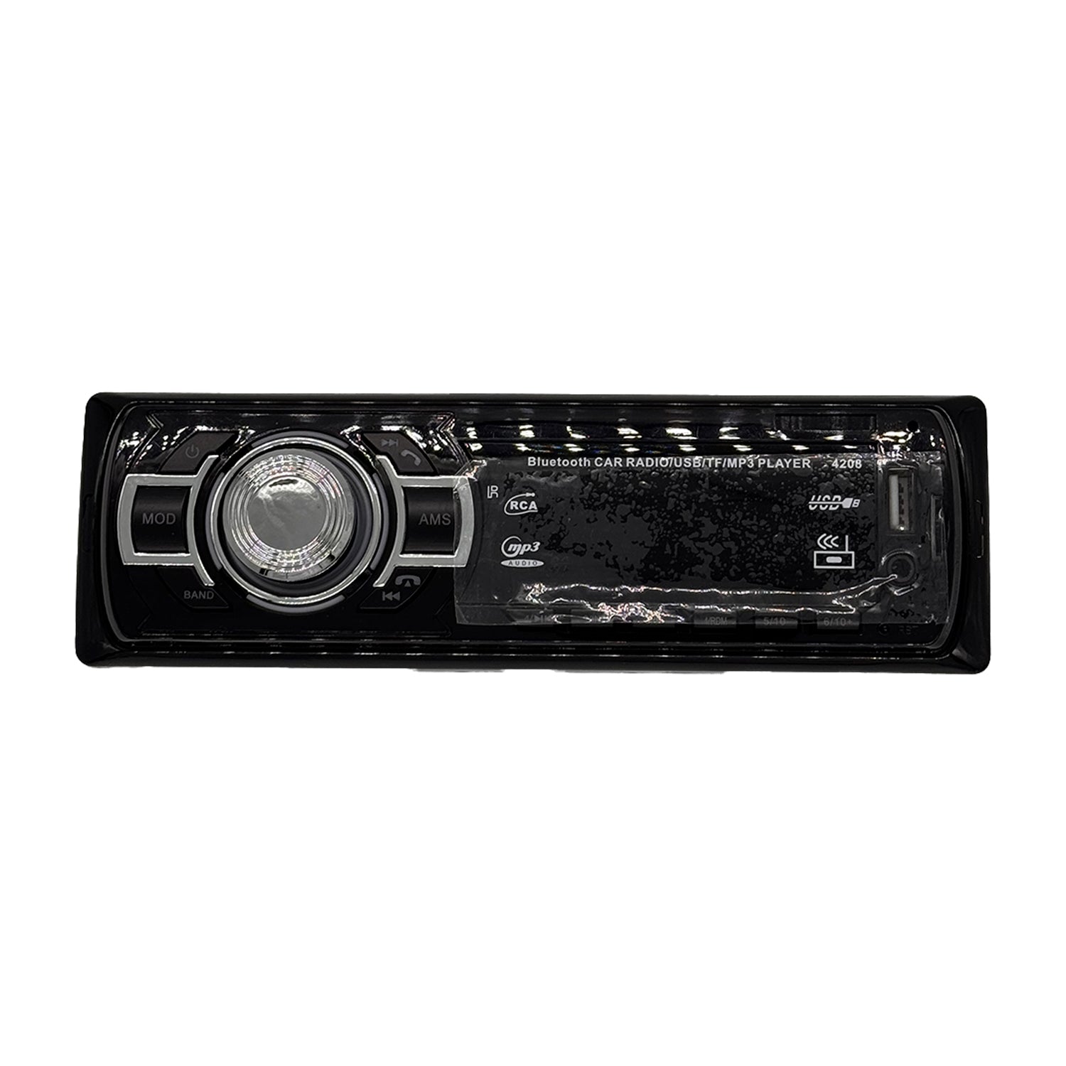 Radio Auto FM compatible con Mp3 Bluetooth USB y Tarjeta SD