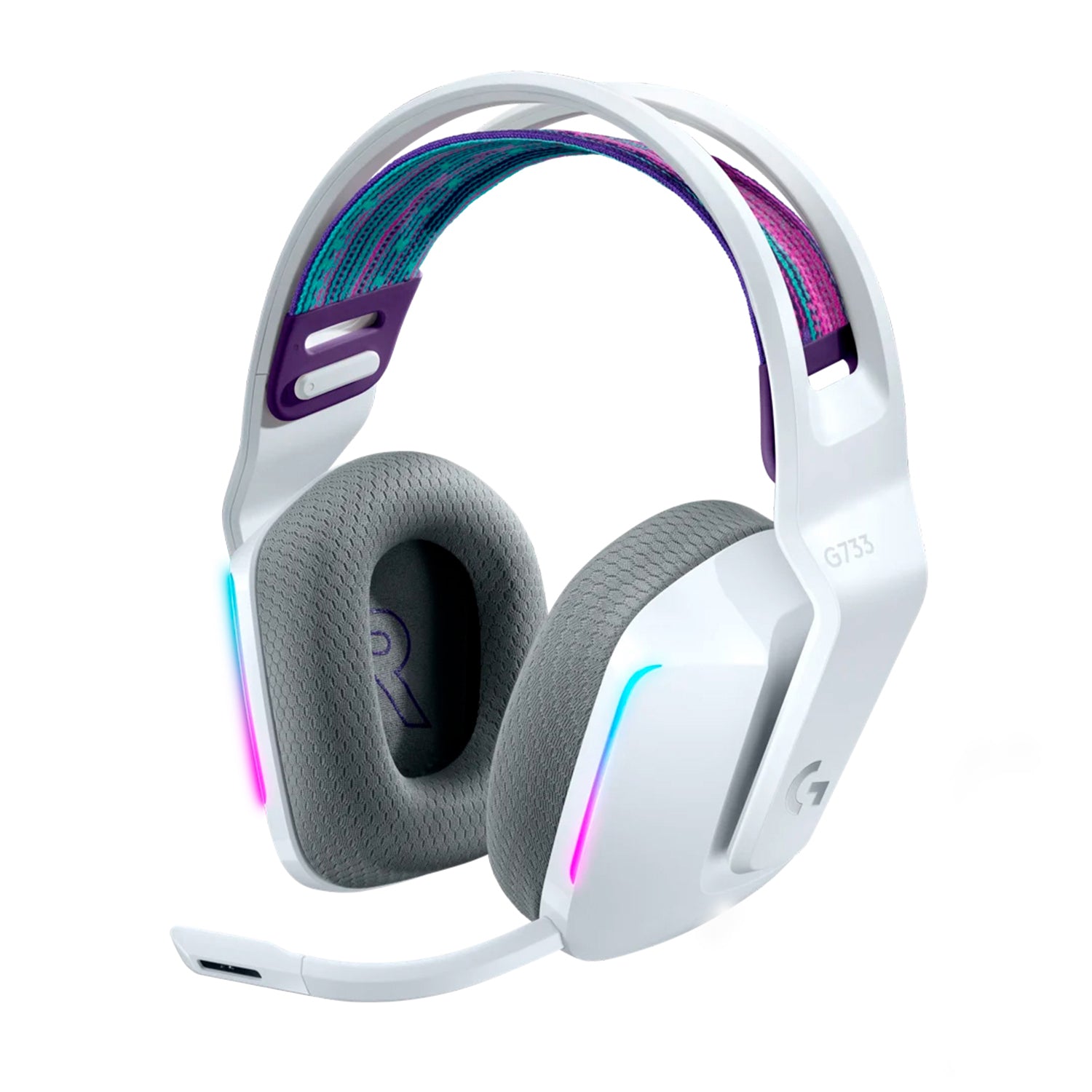 Audifonos Gamer Inalambricos Logitech G733 Recargable Lightspeed Headphone:X 2.0 Microfono Cardioide