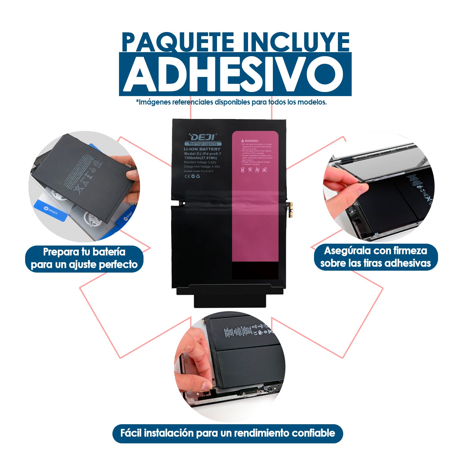 Bateria para iPad Pro 10.5 DEJI IC Original Capacidad 8134mAh