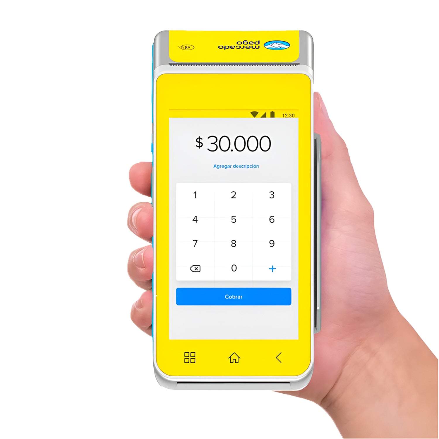 Terminal Pos Redelcom Maquina Pago R3 Smart Mobile Impresora Boleta Pago Seguro Rápido [ A910 ]