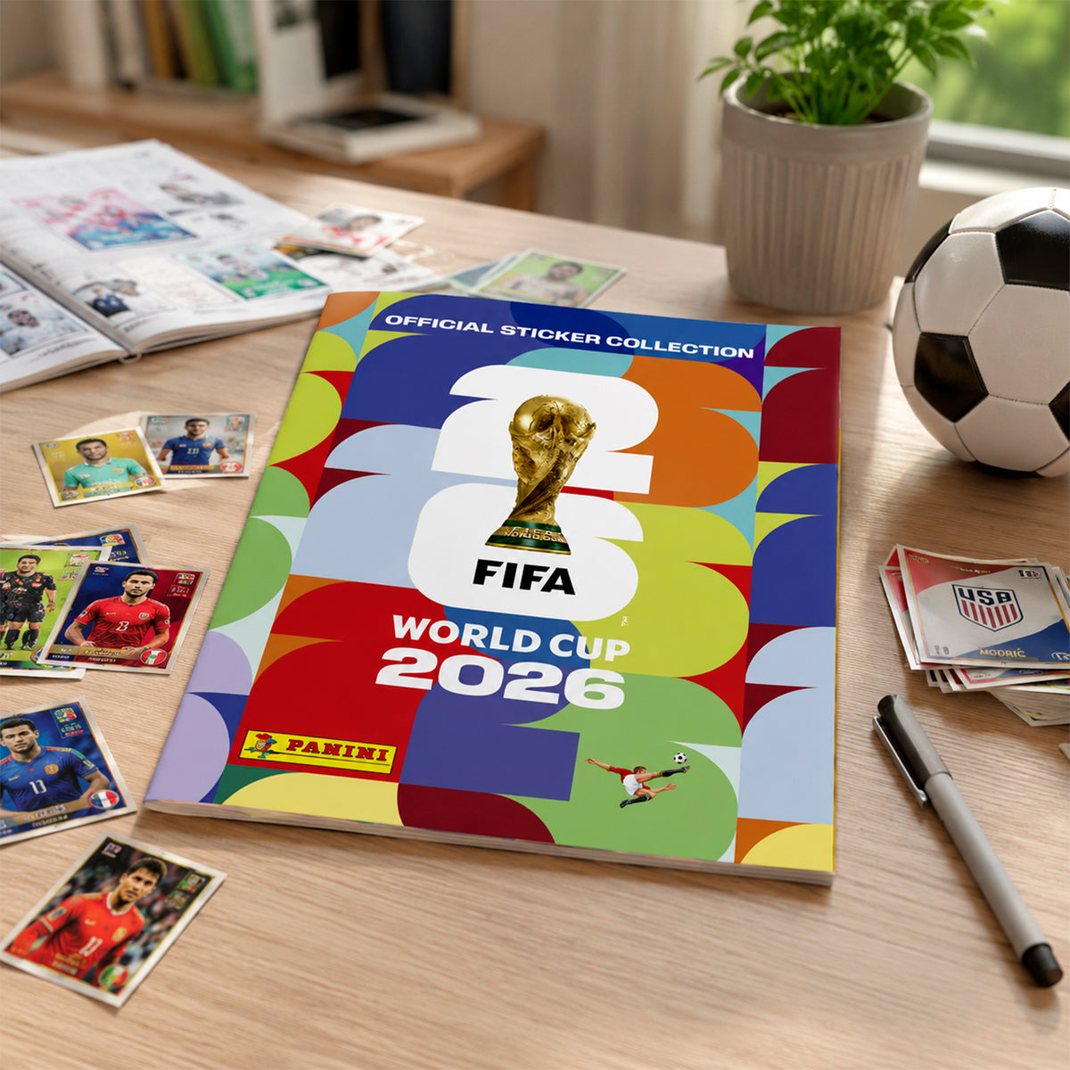 Album Oficial Tapa Blanda Fifa World Cup 2026 Panini – LifeMax*