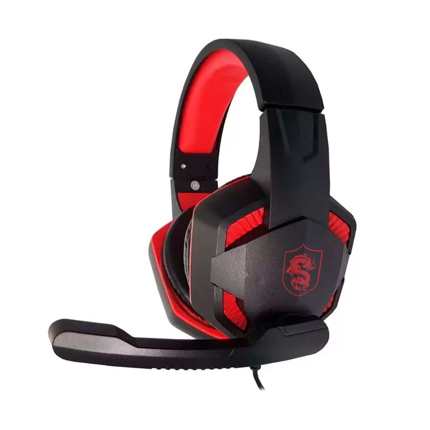 Audifono Gamer OHF Warhead 900-A Jack 3,5mm Luz Led Microfono Unidireccional Reduccion de Ruido