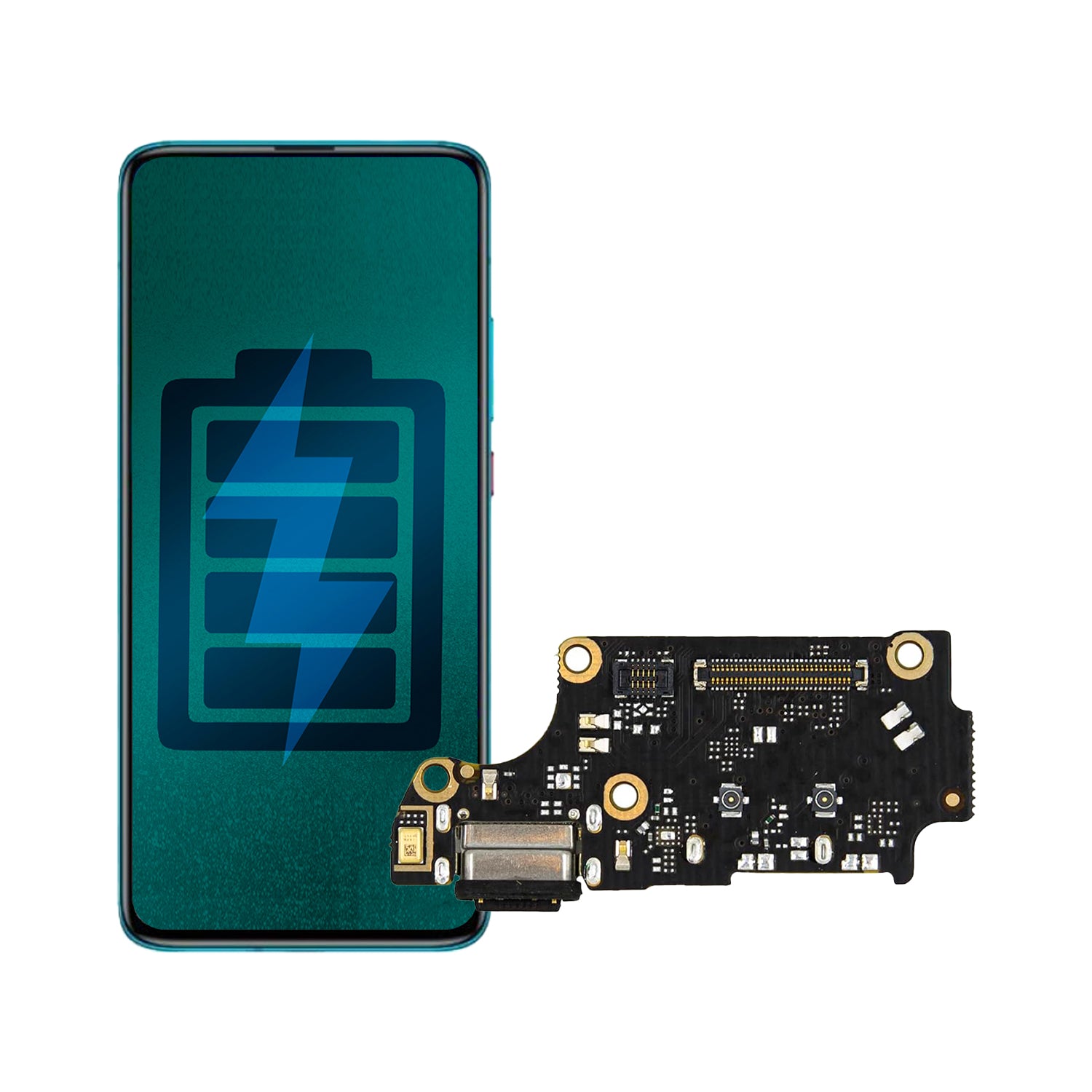 Flex de Carga Compatible con Xiaomi Poco F2 Pro Conector Tipo C Optima Calidad