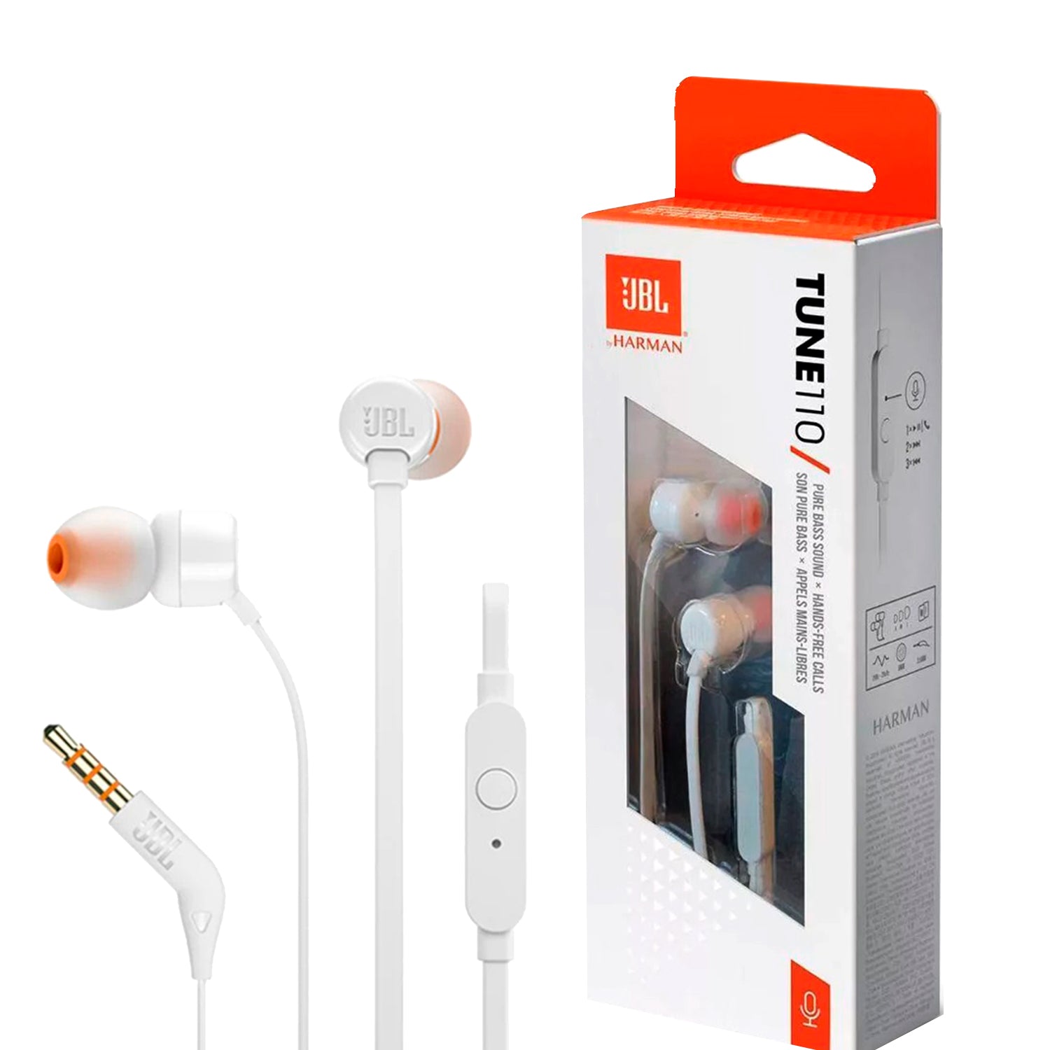 JBL AUDÍFONOS IN EAR MANOS LIBRES BLACK