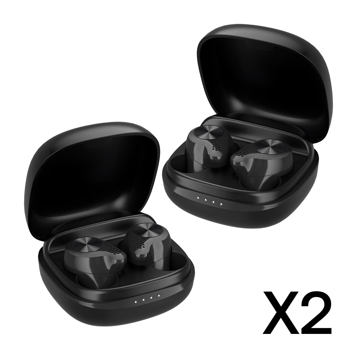 Pack Audifonos Inalambricos Master-G BUDS10 In-ear TWS Bluetooth Bateria 21h USB-C