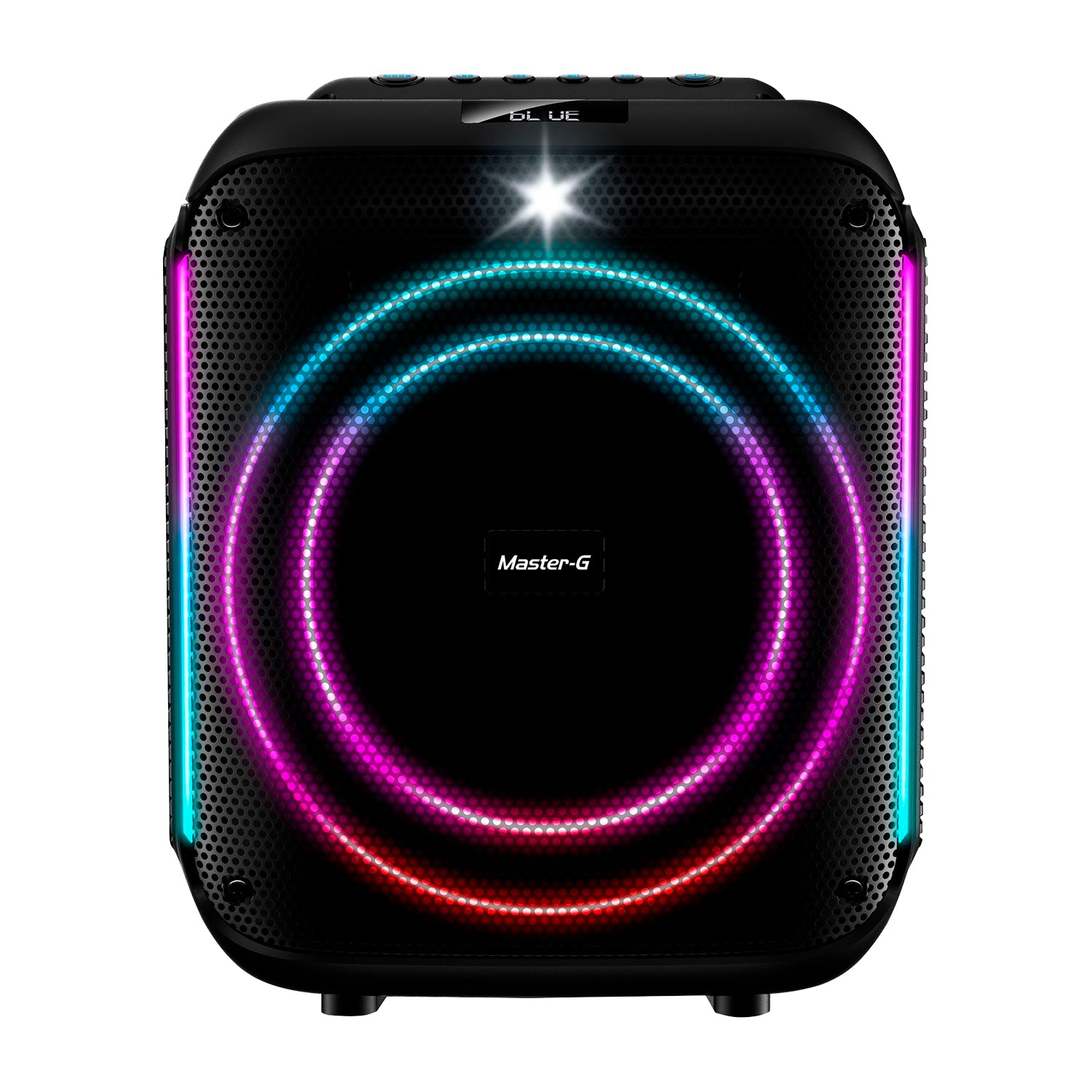 Parlante Karaoke Master-G Scratch Bluetooth 8in 5W TWS LED