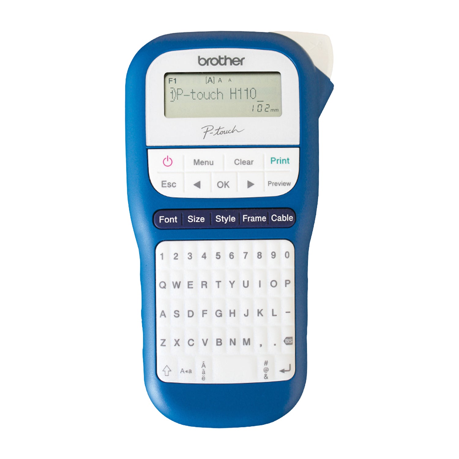 Rotuladora Portatil para Etiquetas Brother P Touch PT-H110BW