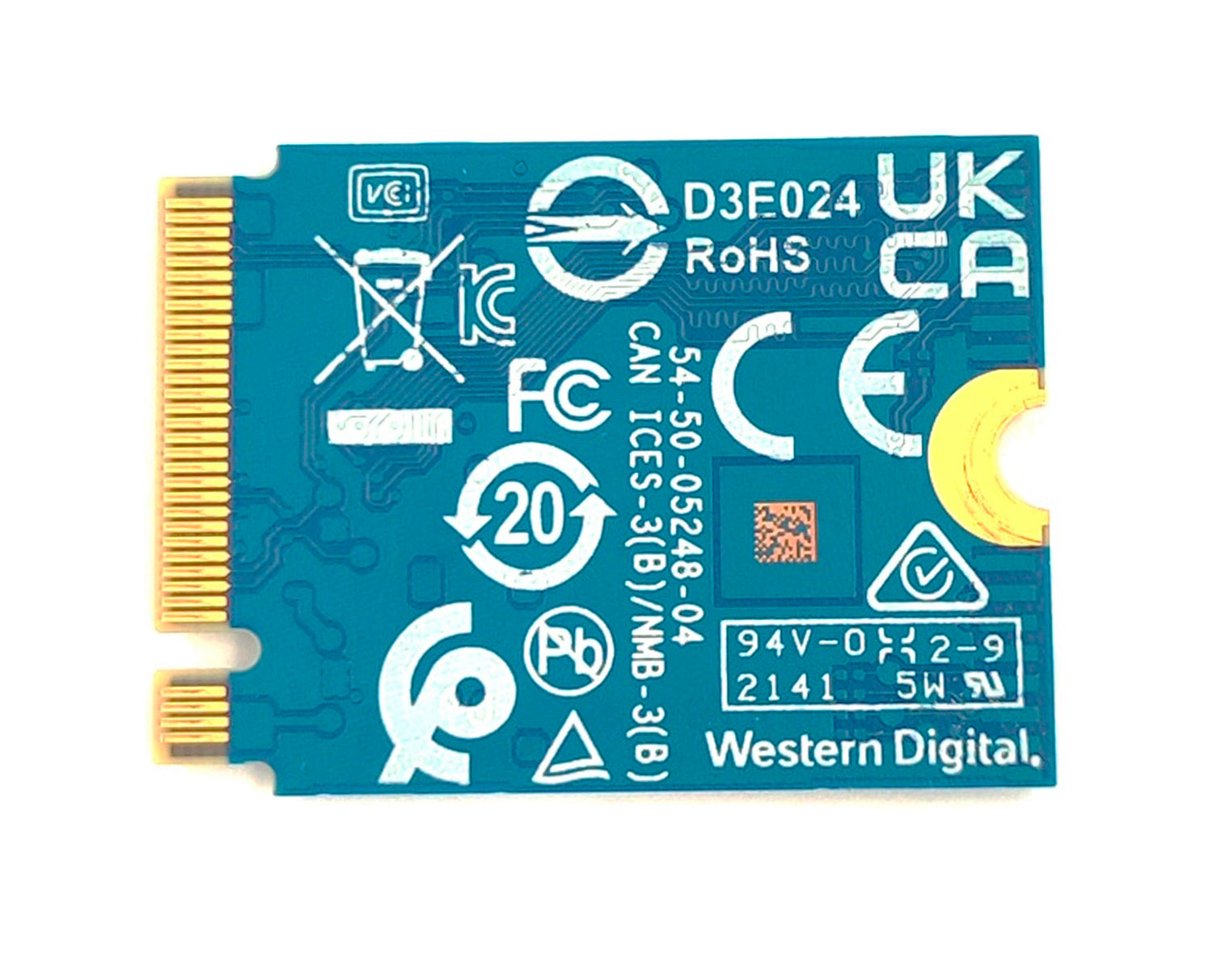 Disco SSD M.2 2230 Western Digital SN530 NvMe 256GB PCle Gen3x2 0WR90F [ SDBPTPZ-256G-1012 ] OpenBox