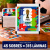 Pack de 45 sobres 315 Laminas Panini Fifa Copa Mundial 2026