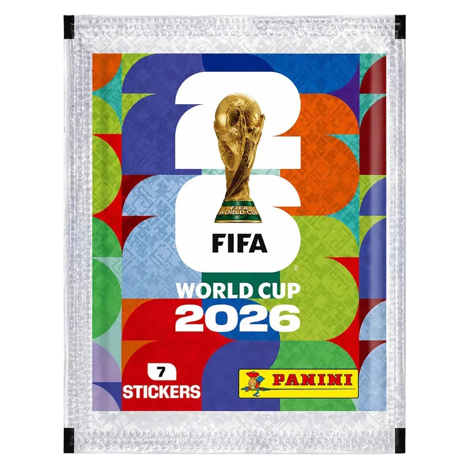Pack de 5 sobres de laminas Panini Mundial 2026 35 laminas