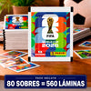 Pack de 80 sobres 560 Laminas Panini Fifa Copa Mundial 2026